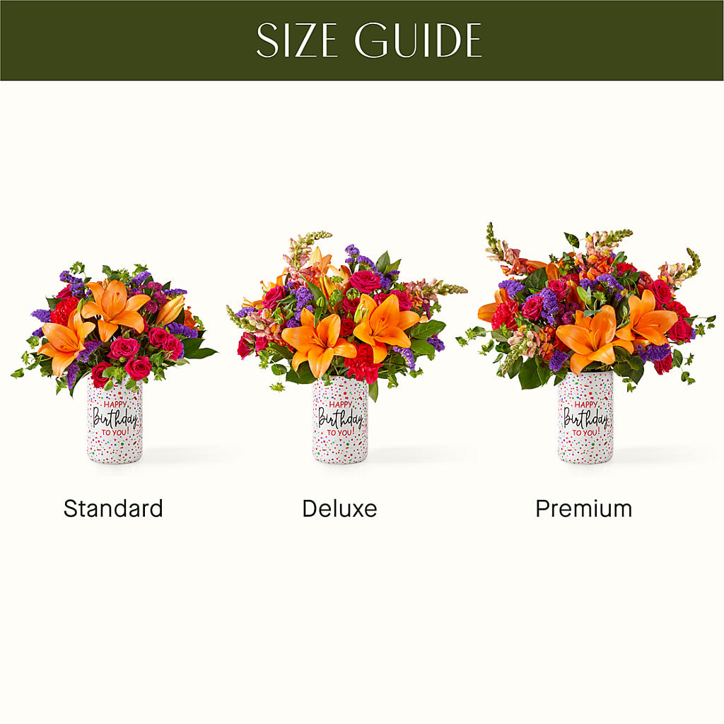 Birthday Palooza Bouquet –  Petals From Angels Floral Designs, Pasadena CA