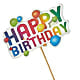 Happy Birthday Pick –  Petals From Angels Floral Designs, Pasadena CA