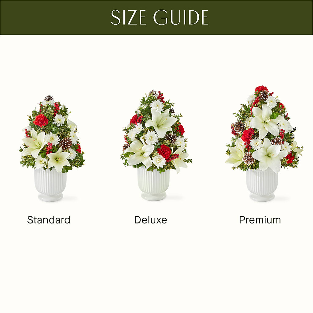 Festive Moments Tree –  Petals From Angels Floral Designs, Pasadena CA