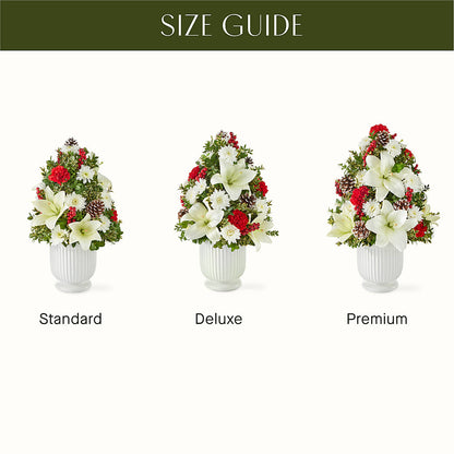 Festive Moments Tree –  Petals From Angels Floral Designs, Pasadena CA