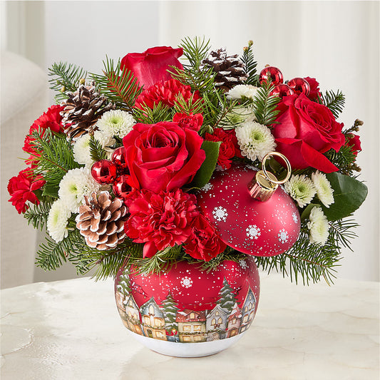 Christmas Carols Ornament –  Petals From Angels Floral Designs, Pasadena CA