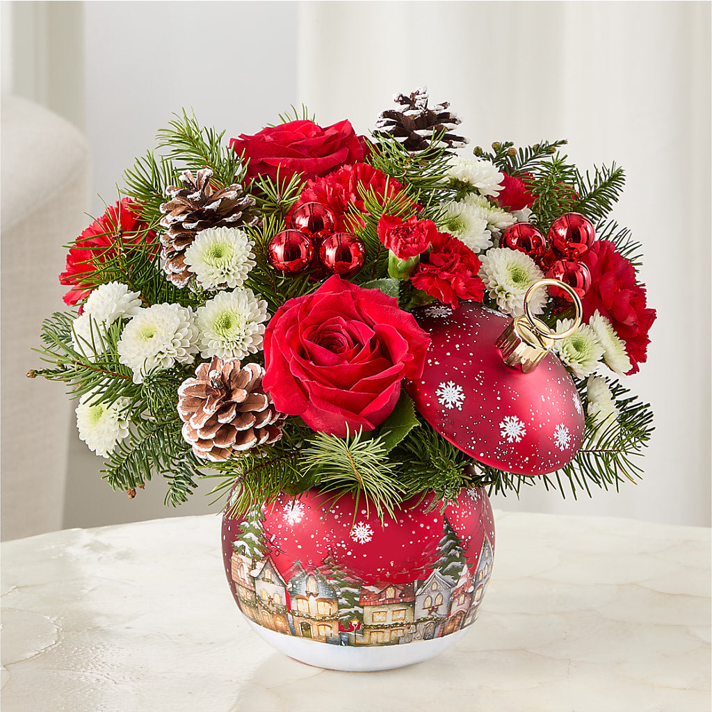 Christmas Carols Ornament –  Petals From Angels Floral Designs, Pasadena CA