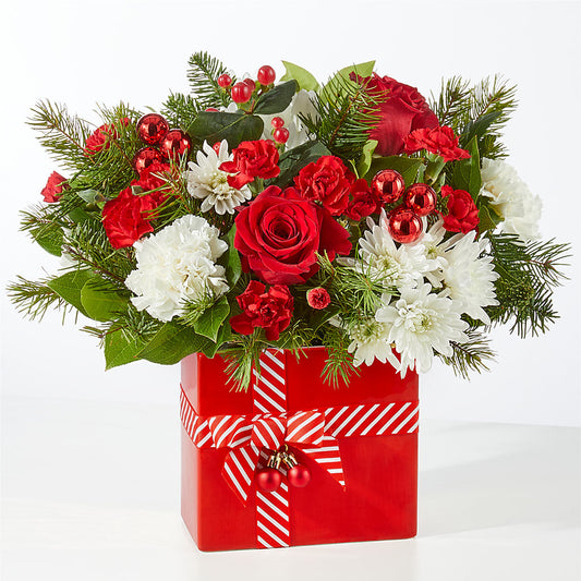 Presents Under the Tree Bouquet –  Petals From Angels Floral Designs, Pasadena CA