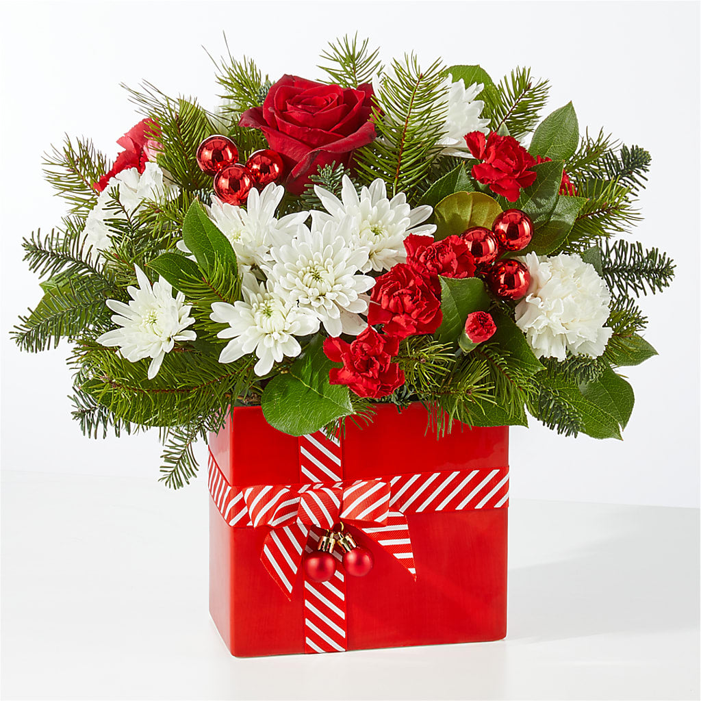 Presents Under the Tree Bouquet –  Petals From Angels Floral Designs, Pasadena CA