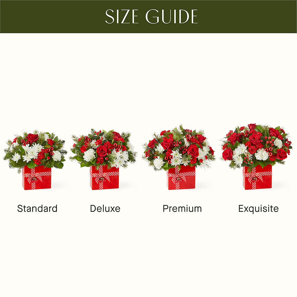 Presents Under the Tree Bouquet –  Petals From Angels Floral Designs, Pasadena CA