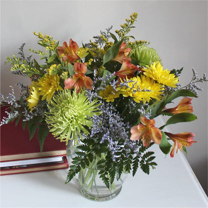 Marmalade Skies Bouquet –  Petals From Angels Floral Designs, Pasadena CA