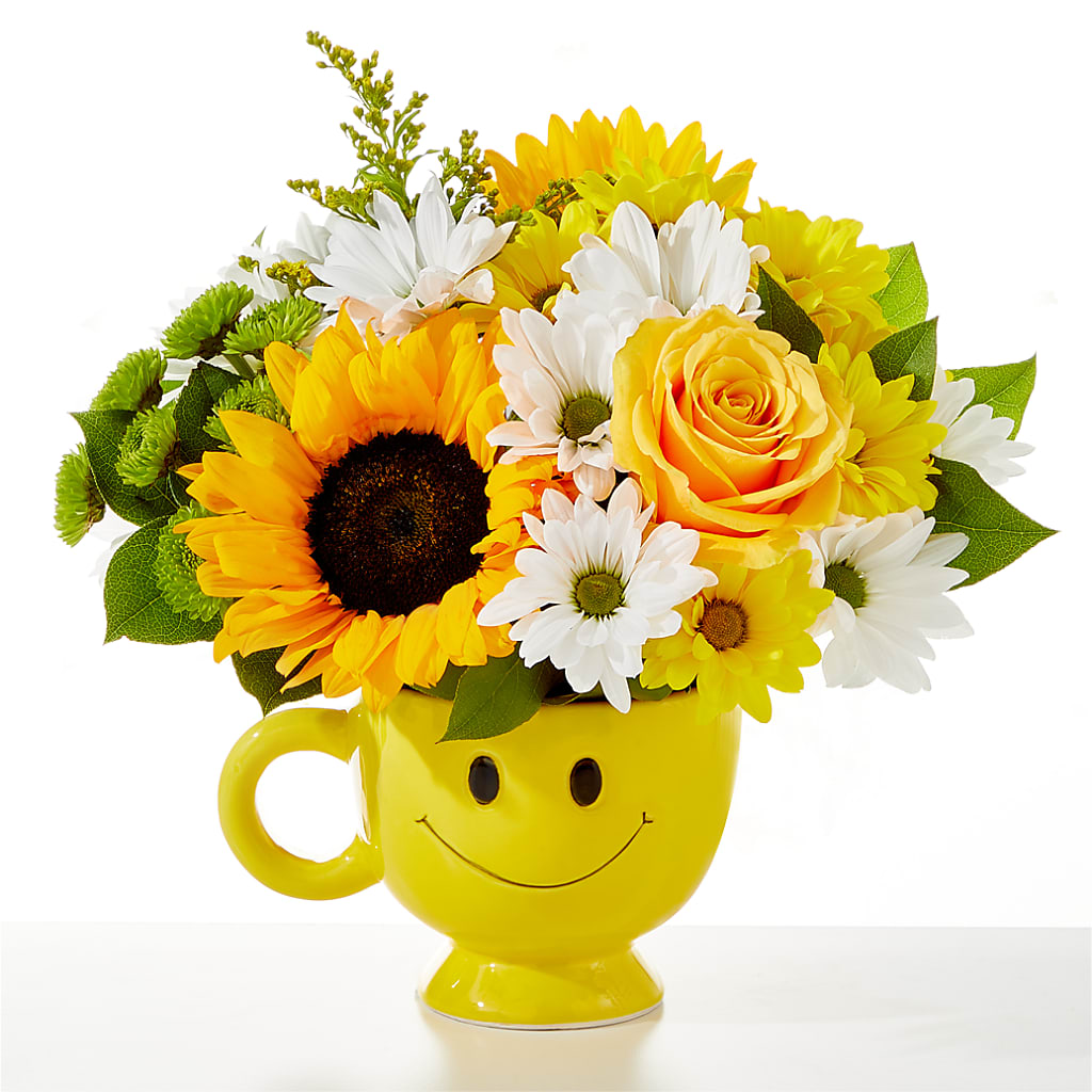 Be Happy Bouquet –  Petals From Angels Floral Designs, Pasadena CA