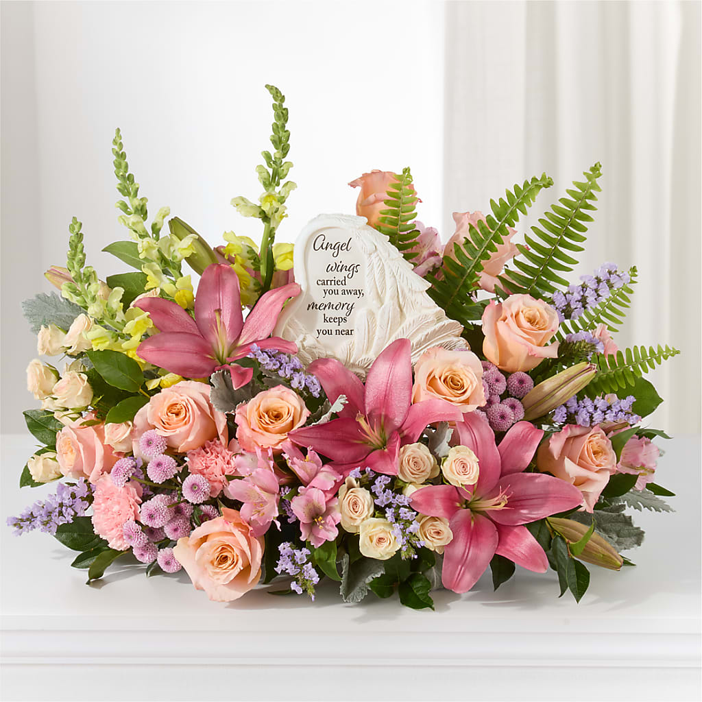 Gentle Light Arrangement –  Petals From Angels Floral Designs, Pasadena CA