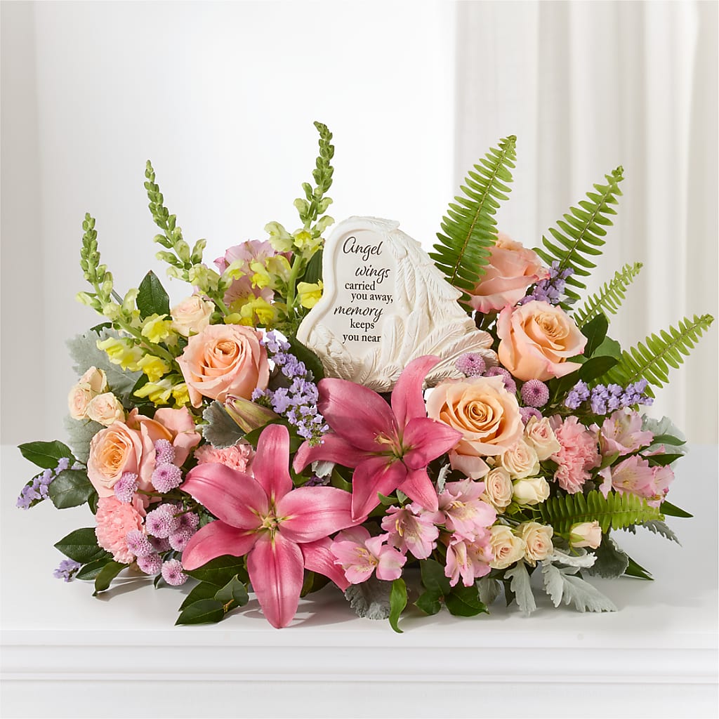 Gentle Light Arrangement –  Petals From Angels Floral Designs, Pasadena CA