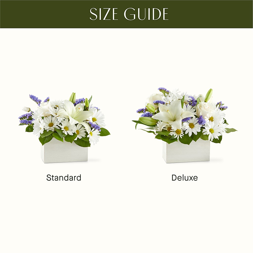 Beyond Blue Box Bouquet –  Petals From Angels Floral Designs, Pasadena CA