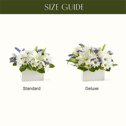 Beyond Blue Box Bouquet –  Petals From Angels Floral Designs, Pasadena CA