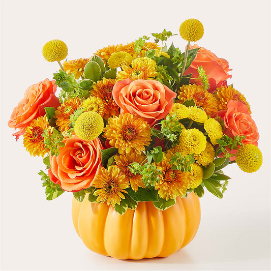 Gourdgeous Pumpkin –  Petals From Angels Floral Designs, Pasadena CA