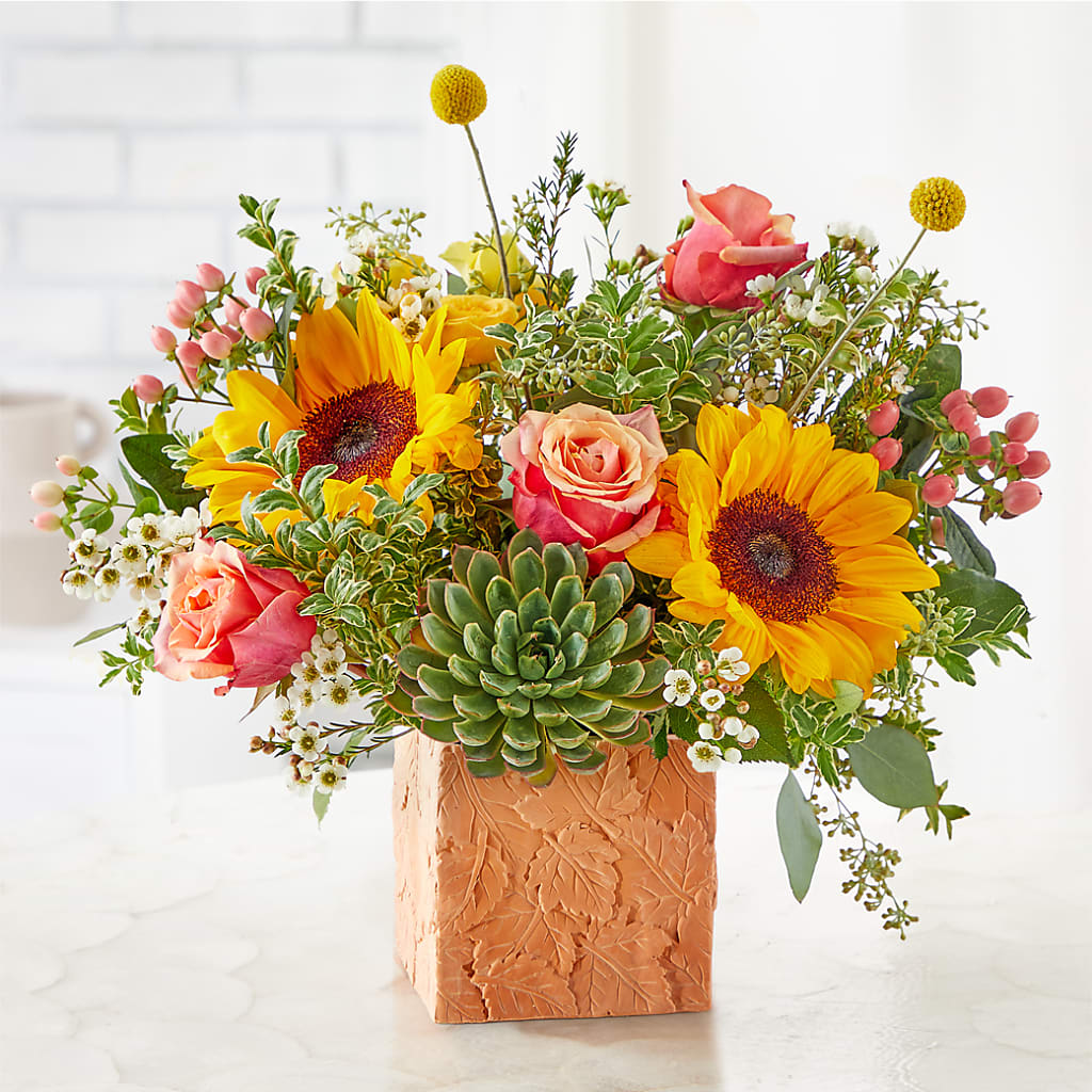 Sunflower Season Bouquet –  Petals From Angels Floral Designs, Pasadena CA