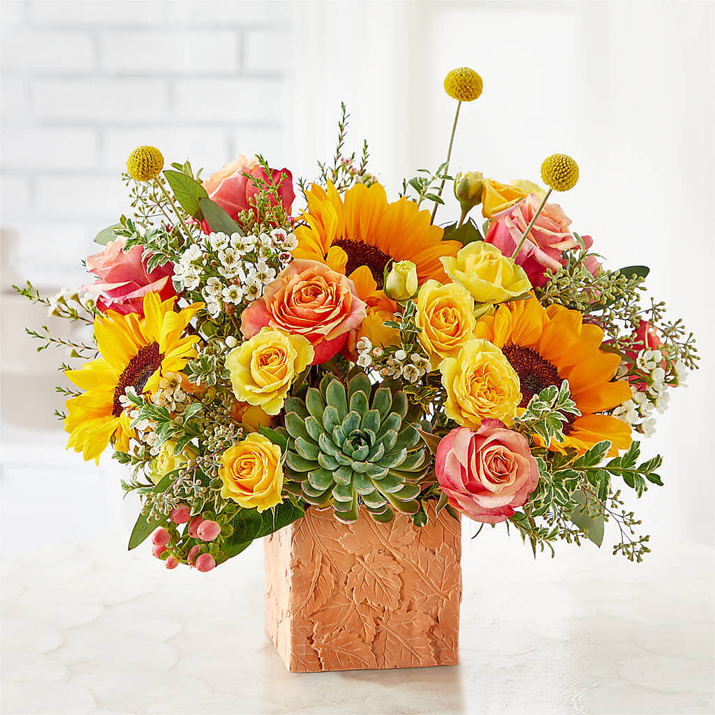 Sunflower Season Bouquet –  Petals From Angels Floral Designs, Pasadena CA