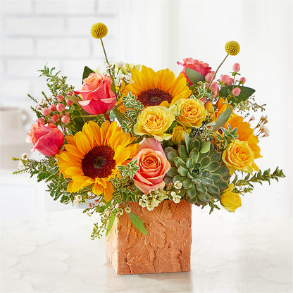 Sunflower Season Bouquet –  Petals From Angels Floral Designs, Pasadena CA