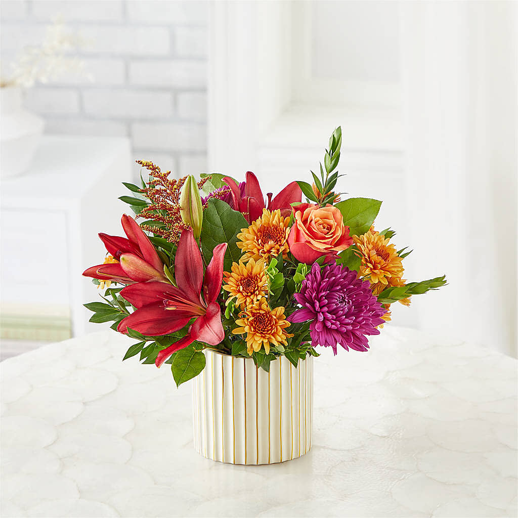Burgundy Landscape Bouquet –  Petals From Angels Floral Designs, Pasadena CA