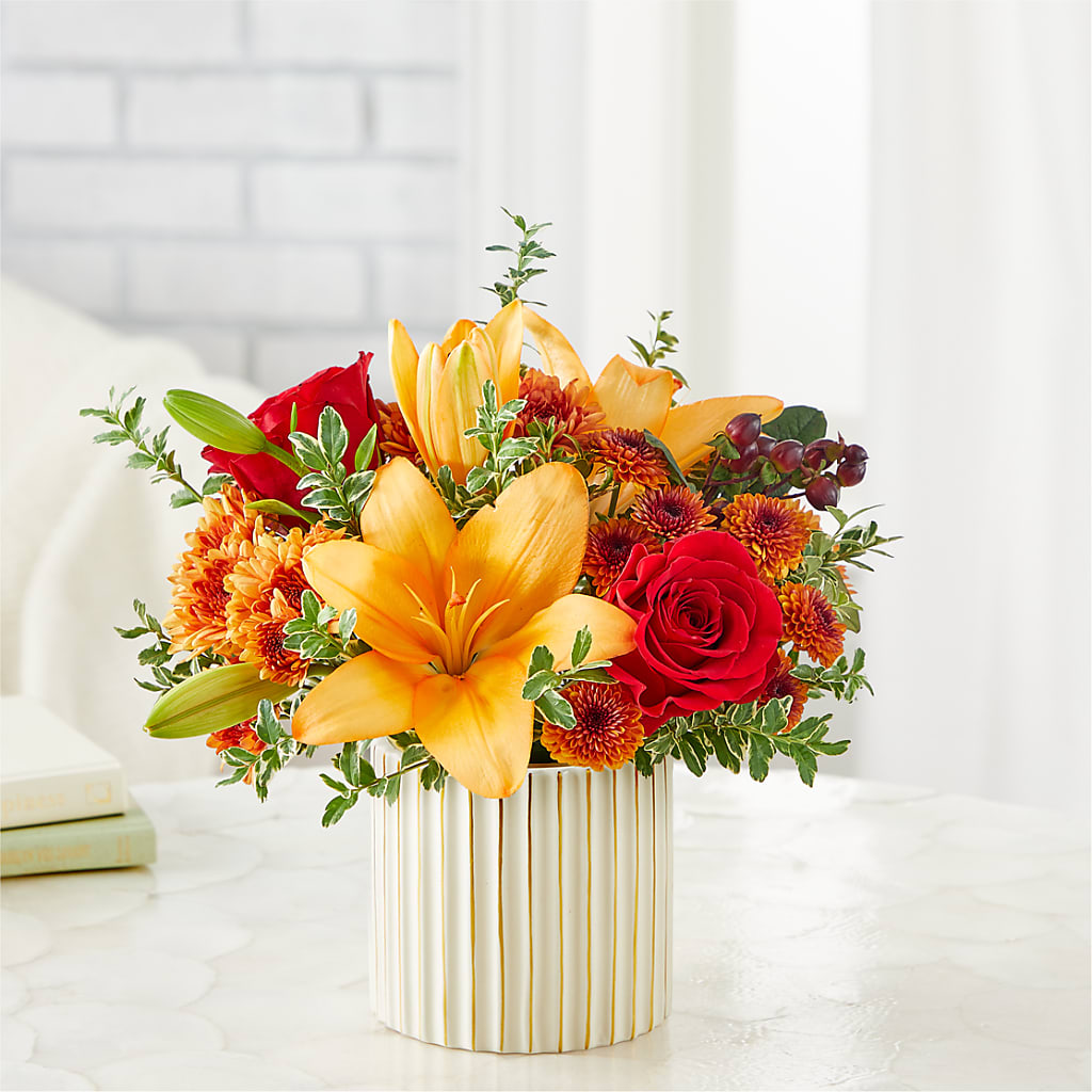 Scarlet Skies Bouquet –  Petals From Angels Floral Designs, Pasadena CA