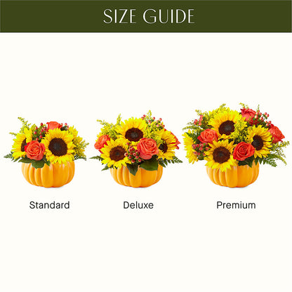 Pick of the Patch Pumpkin Bouquet –  Petals From Angels Floral Designs, Pasadena CA