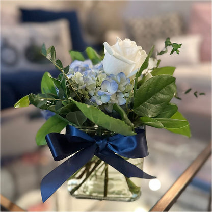 Sky Blue Delight Bouquet –  Petals From Angels Floral Designs, Pasadena CA