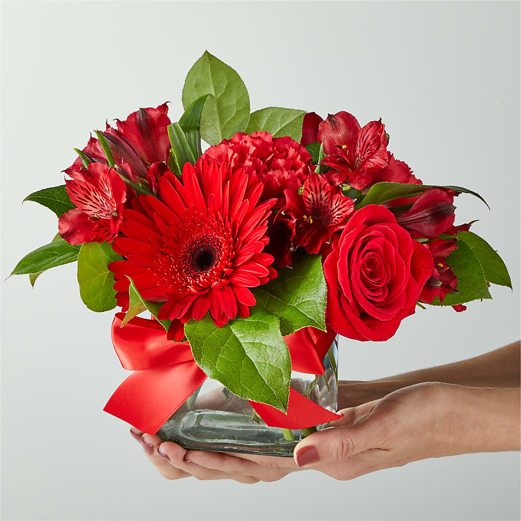 Red Hot Bouquet –  Petals From Angels Floral Designs, Pasadena CA