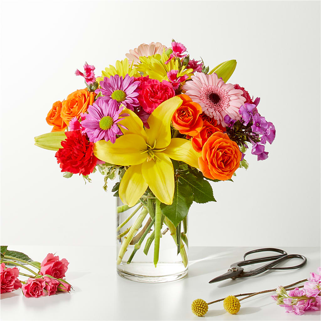 Cue the Confetti - A Florist Original –  Petals From Angels Floral Designs, Pasadena CA