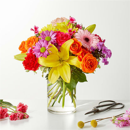 Cue the Confetti - A Florist Original –  Petals From Angels Floral Designs, Pasadena CA