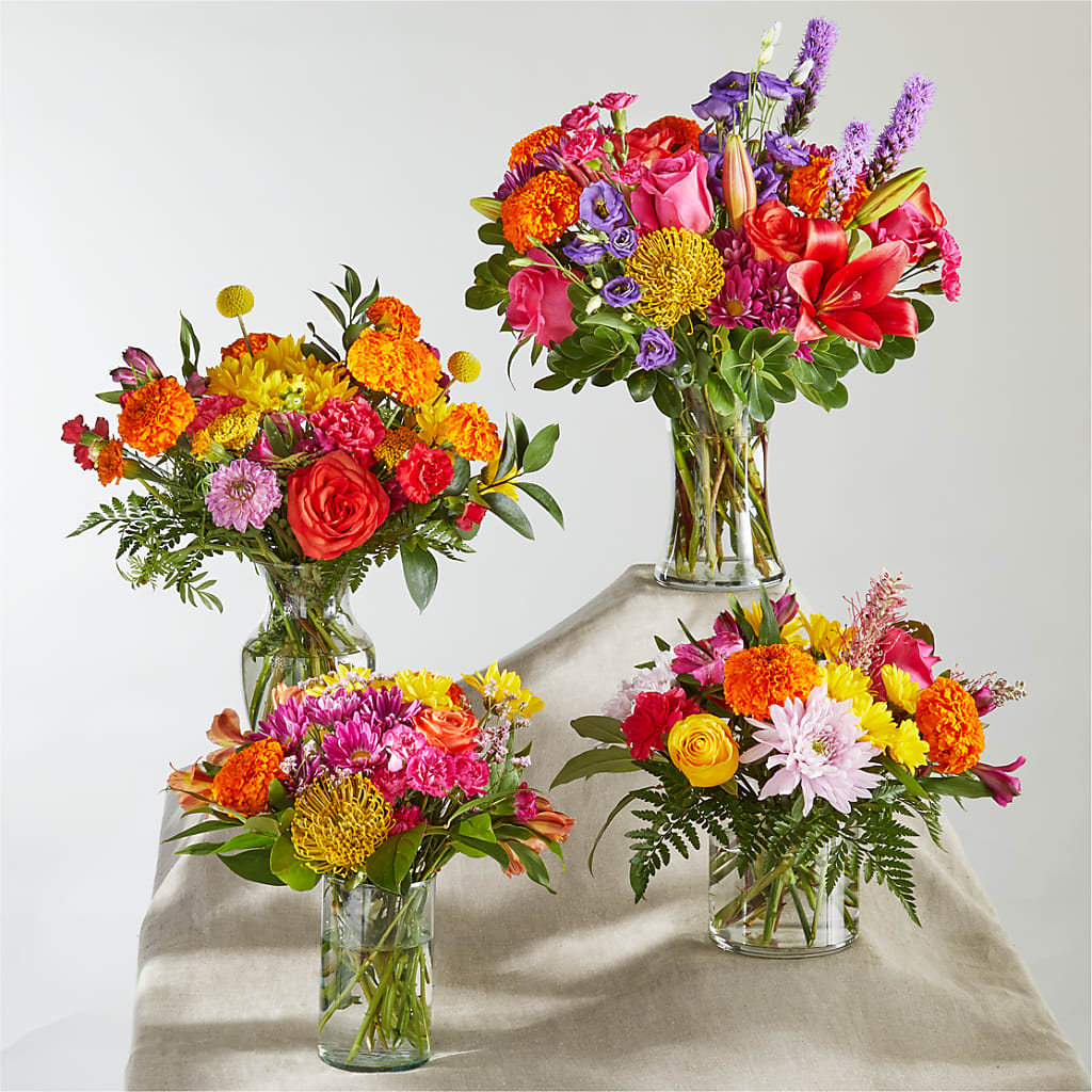 Feast of Color – A Florist Original –  Petals From Angels Floral Designs, Pasadena CA