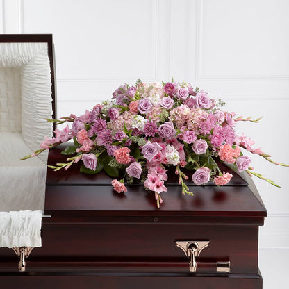 Immorata Casket Spray –  Petals From Angels Floral Designs, Pasadena CA