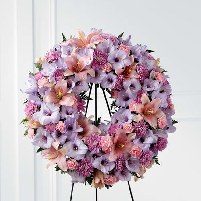 Beloved Friend Wreath –  Petals From Angels Floral Designs, Pasadena CA