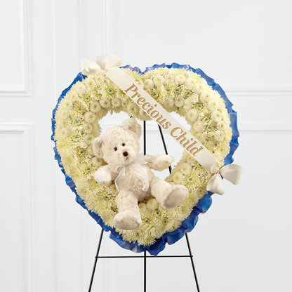 Precious Child Standing Heart –  Petals From Angels Floral Designs, Pasadena CA
