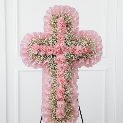 Angel's Cross Easel –  Petals From Angels Floral Designs, Pasadena CA