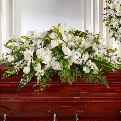 Abundance Casket Spray –  Petals From Angels Floral Designs, Pasadena CA