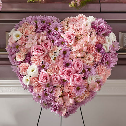 Heaven's Light Heart –  Petals From Angels Floral Designs, Pasadena CA