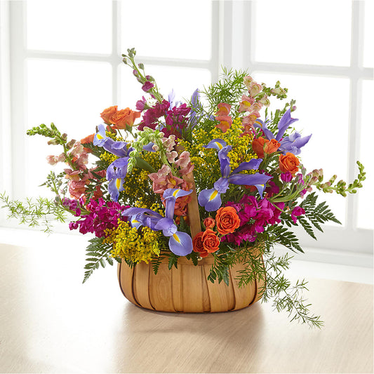 Garden of Life Basket –  Petals From Angels Floral Designs, Pasadena CA