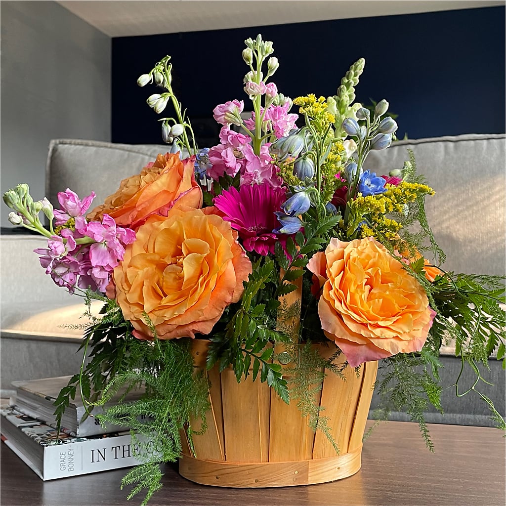 Garden of Life Basket –  Petals From Angels Floral Designs, Pasadena CA