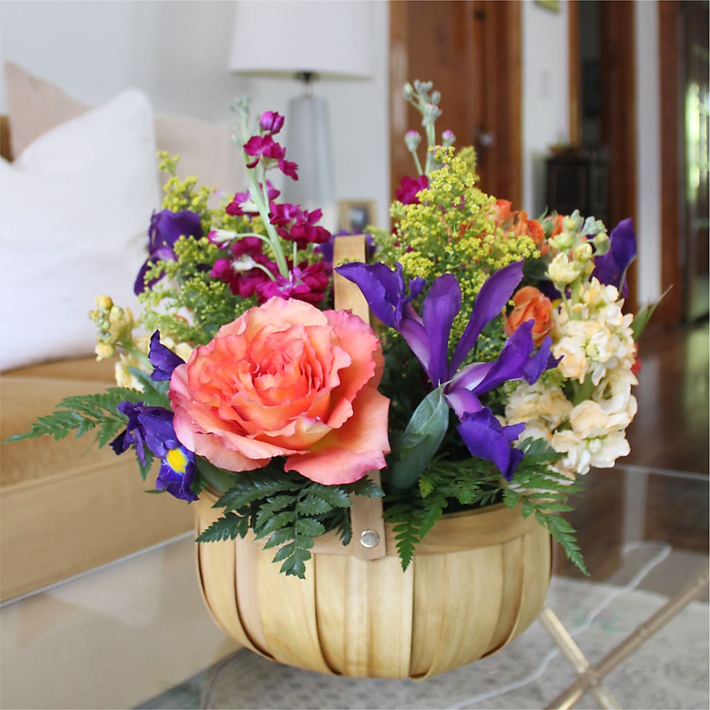 Garden of Life Basket –  Petals From Angels Floral Designs, Pasadena CA