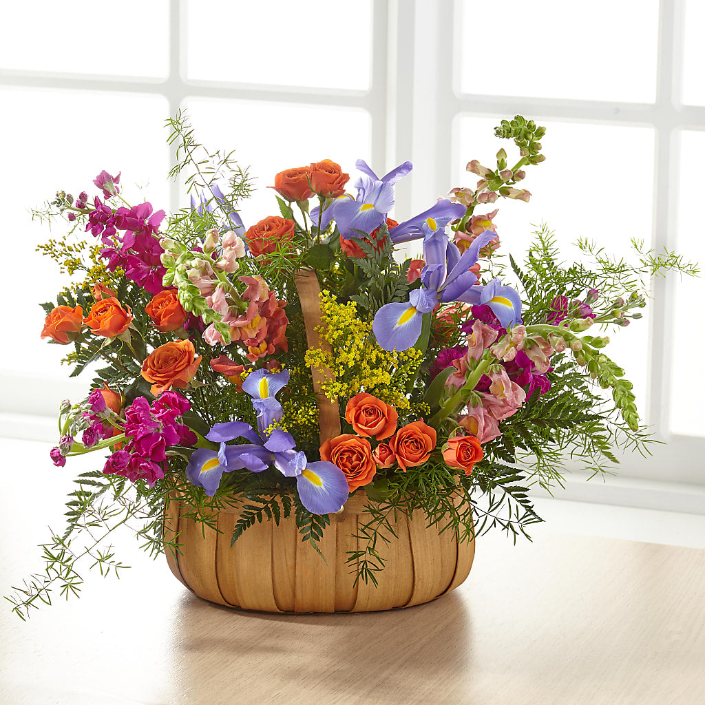 Garden of Life Basket –  Petals From Angels Floral Designs, Pasadena CA