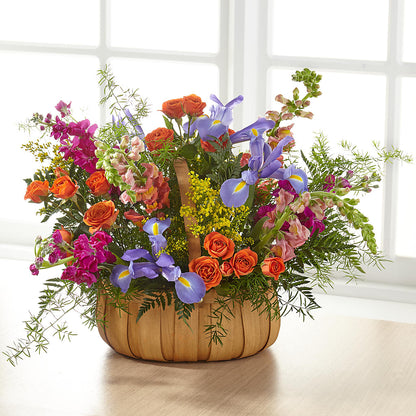 Garden of Life Basket –  Petals From Angels Floral Designs, Pasadena CA