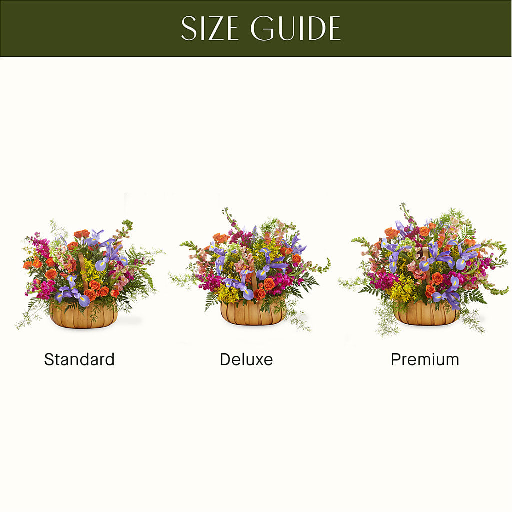 Garden of Life Basket –  Petals From Angels Floral Designs, Pasadena CA