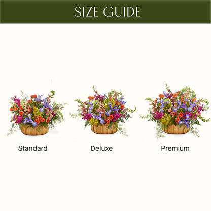 Garden of Life Basket –  Petals From Angels Floral Designs, Pasadena CA