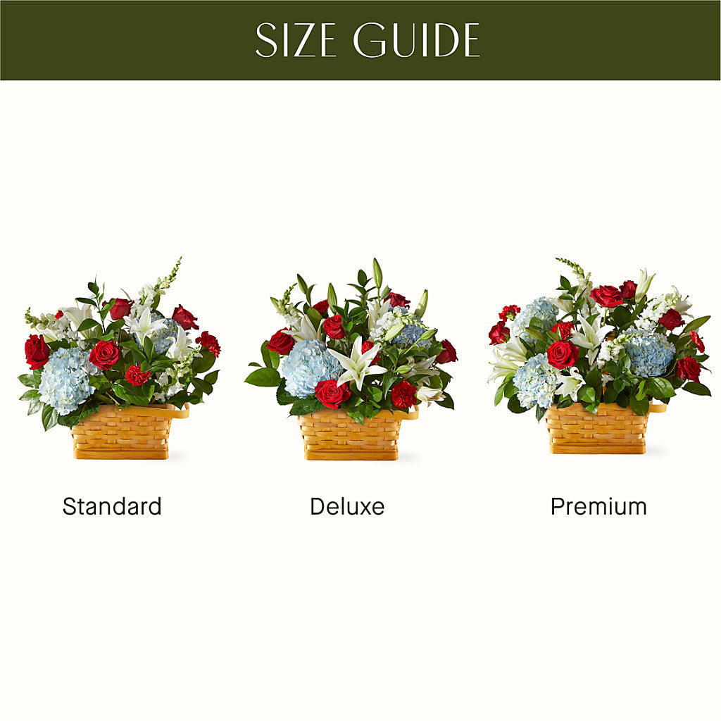 Greater Glory Basket –  Petals From Angels Floral Designs, Pasadena CA