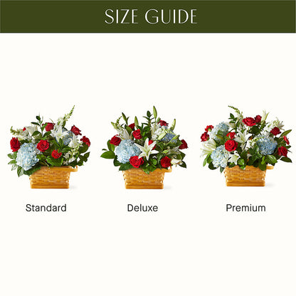 Greater Glory Basket –  Petals From Angels Floral Designs, Pasadena CA