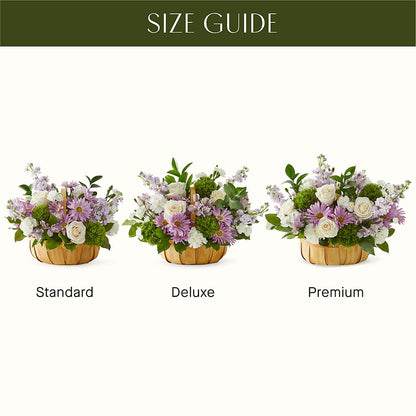 Peace & Love Basket –  Petals From Angels Floral Designs, Pasadena CA