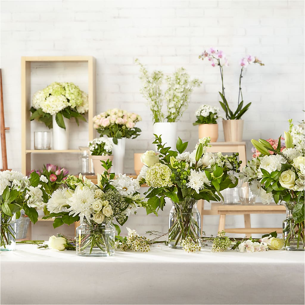 Classic Ivory – A Florist Original –  Petals From Angels Floral Designs, Pasadena CA