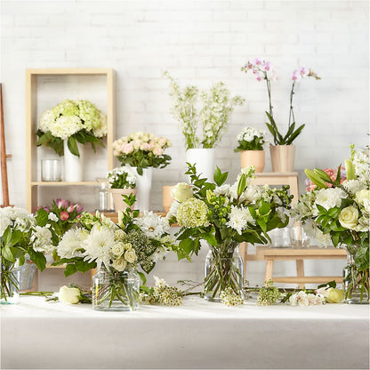 Classic Ivory – A Florist Original –  Petals From Angels Floral Designs, Pasadena CA