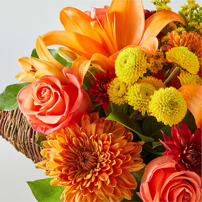 Bouquet of Blessings Cornucopia –  Petals From Angels Floral Designs, Pasadena CA