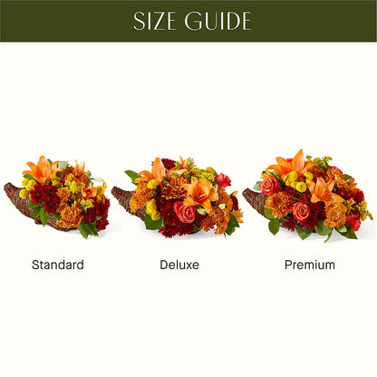 Bouquet of Blessings Cornucopia –  Petals From Angels Floral Designs, Pasadena CA