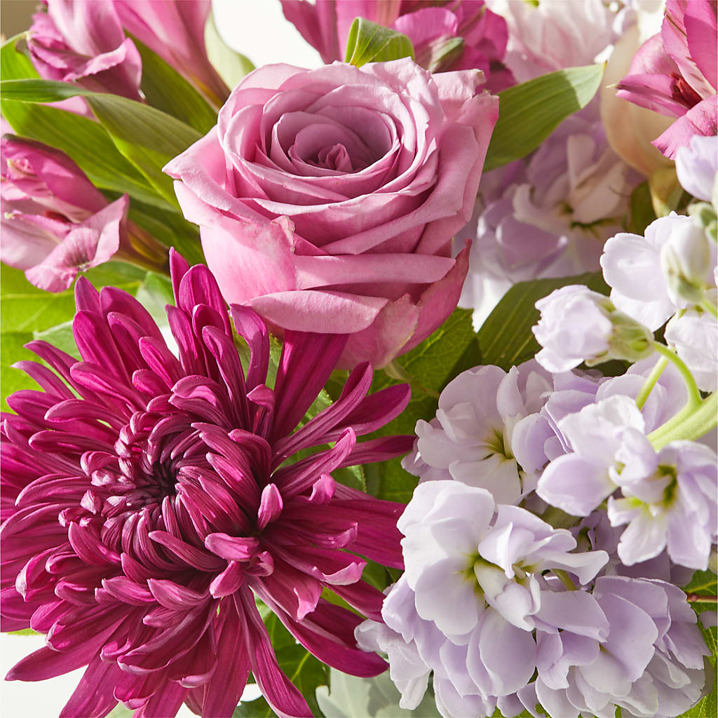 Amethyst Dreams Bouquet –  Petals From Angels Floral Designs, Pasadena CA