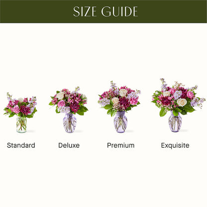 Amethyst Dreams Bouquet –  Petals From Angels Floral Designs, Pasadena CA