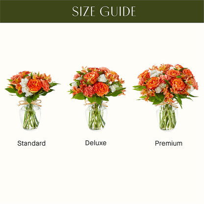 Apricot Glow Bouquet –  Petals From Angels Floral Designs, Pasadena CA
